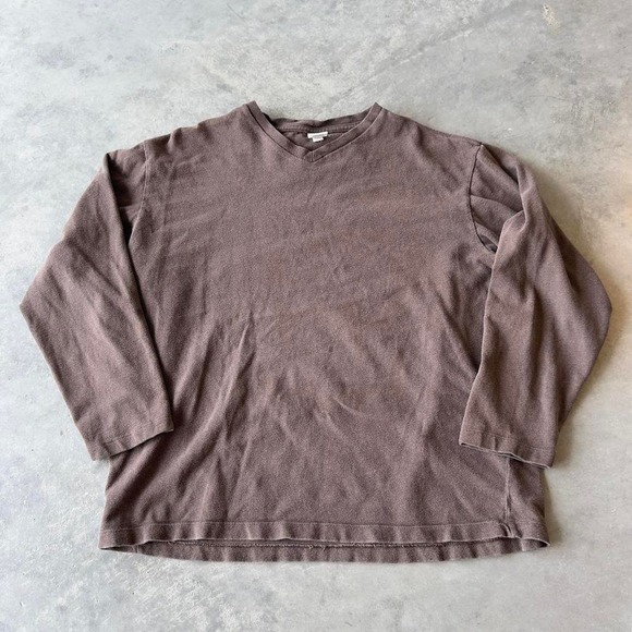 Other - Vintage old navy faded brown long sleeve shirt